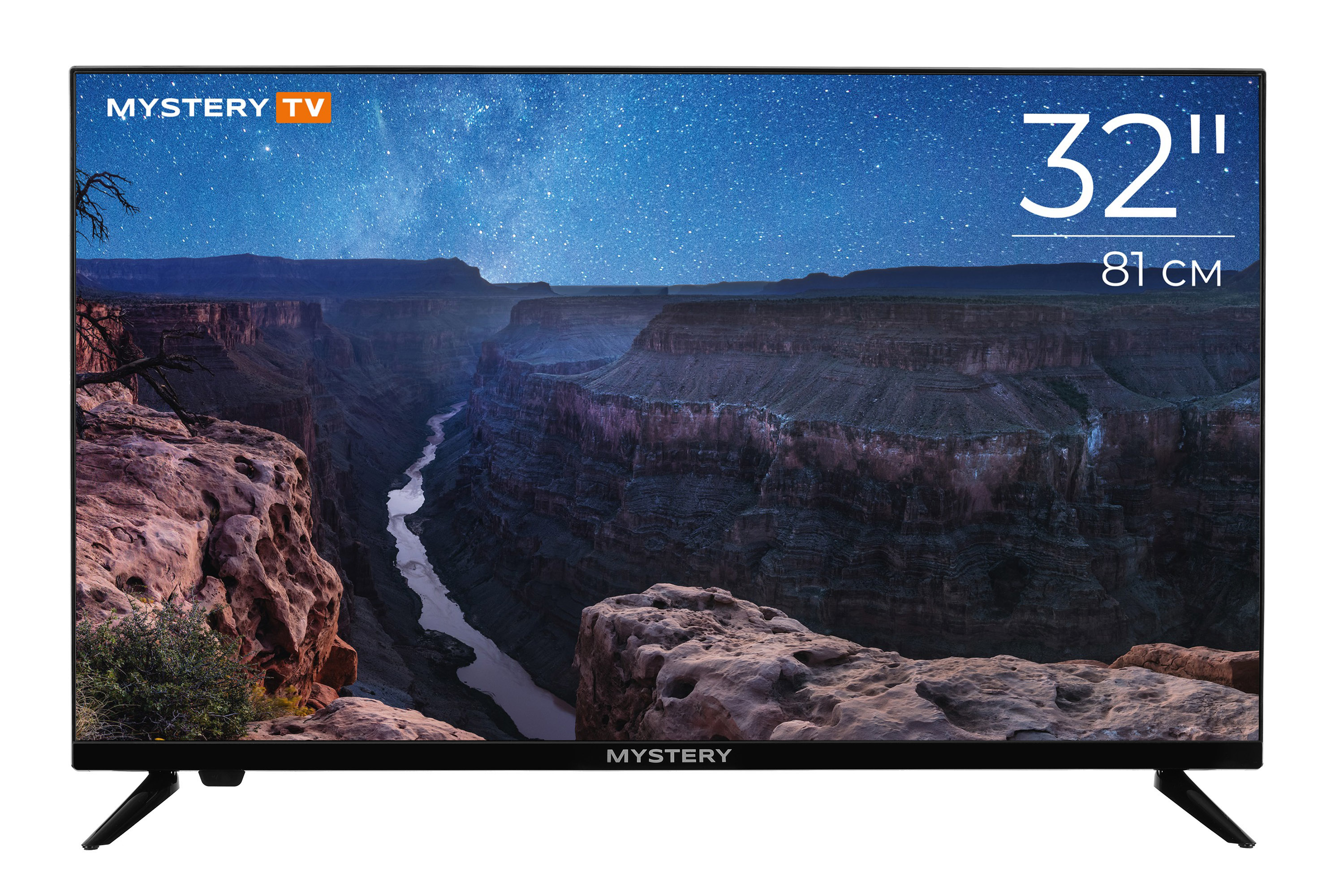 Безрамковий Smart-телевізор Mystery MTV-3245HST2