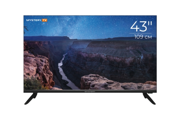 Безрамковий Smart-телевізор Mystery MTV-4350UST2