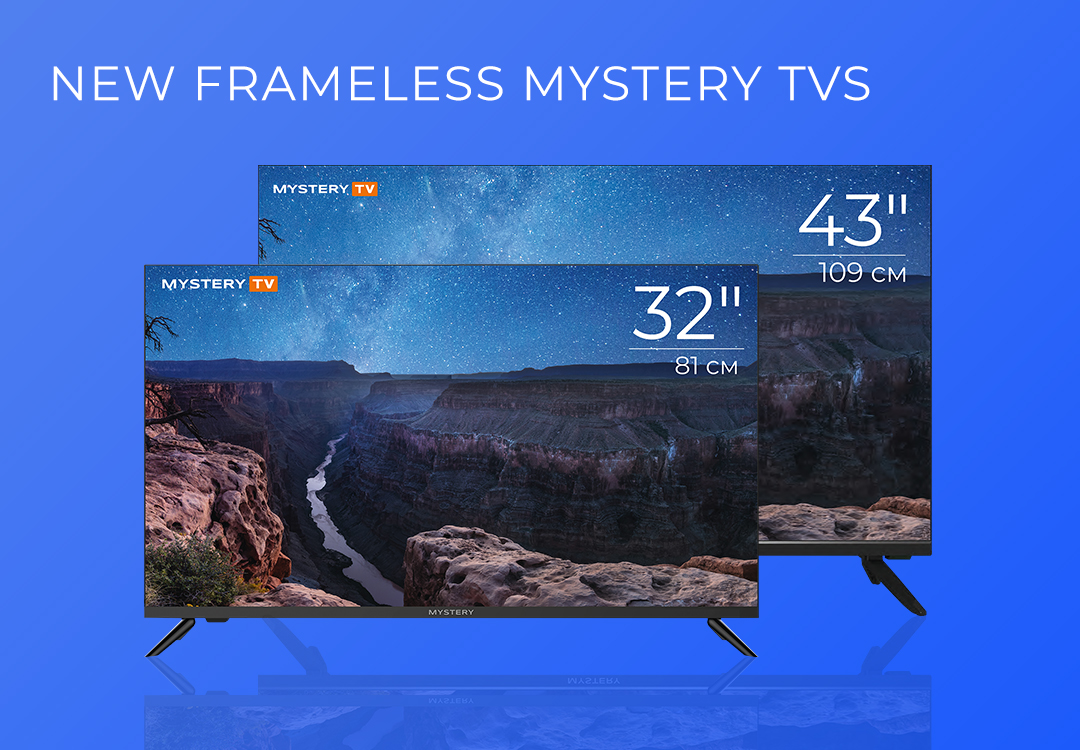 New Frameless Mystery TVs